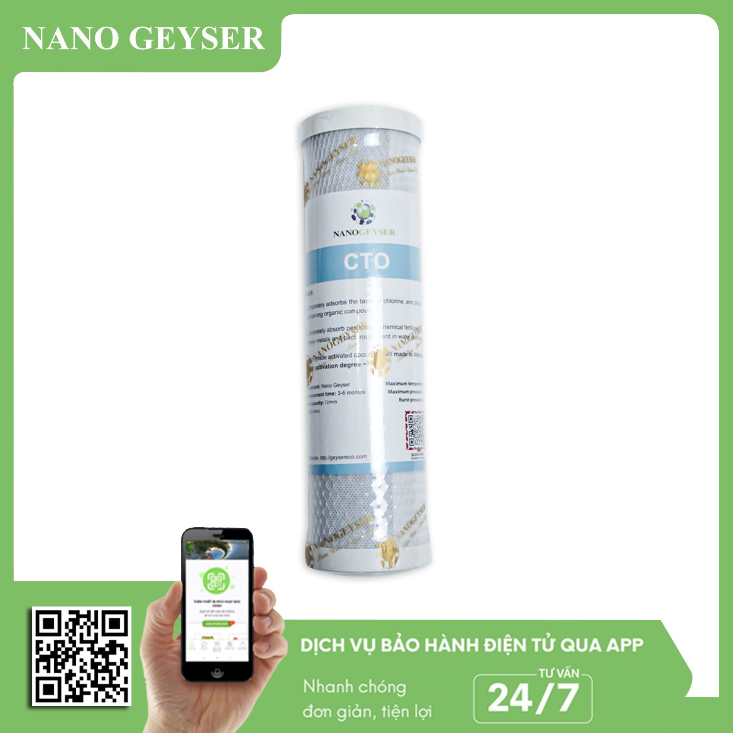 Lõi CTO Nano Geyser